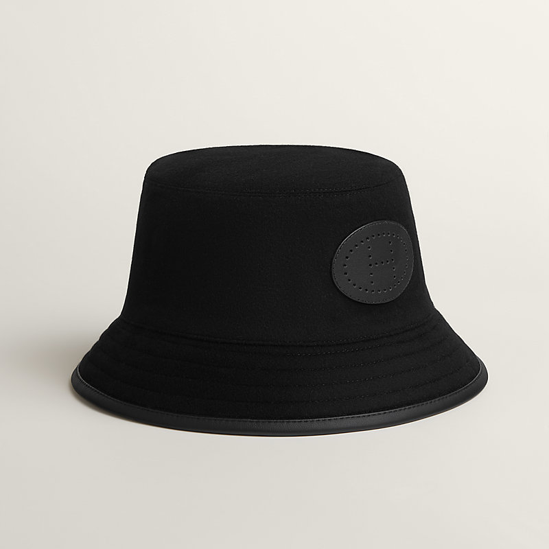 Harper Evelyne bucket hat - Black | Hermès USA